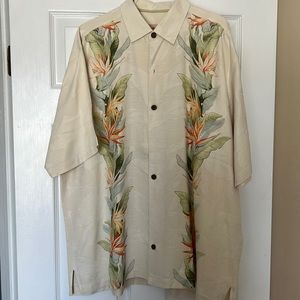 Tommy Bahama silk shirt. Brand new. XL.